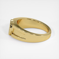 14K Yellow Gold Men's Ring Setting Image