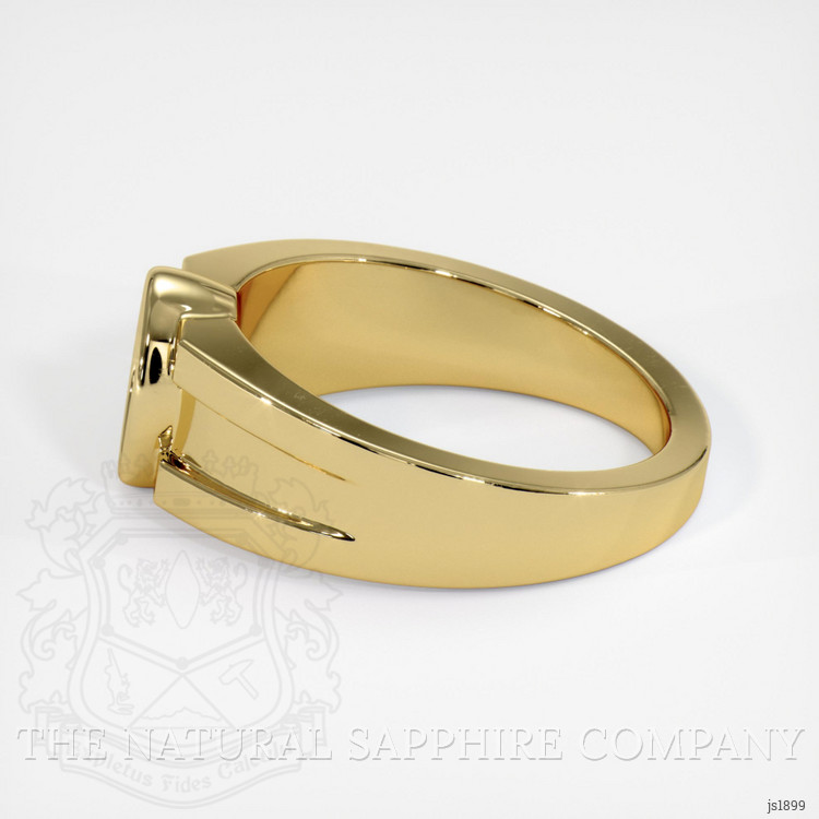 14K Yellow Gold Men's Ring Setting