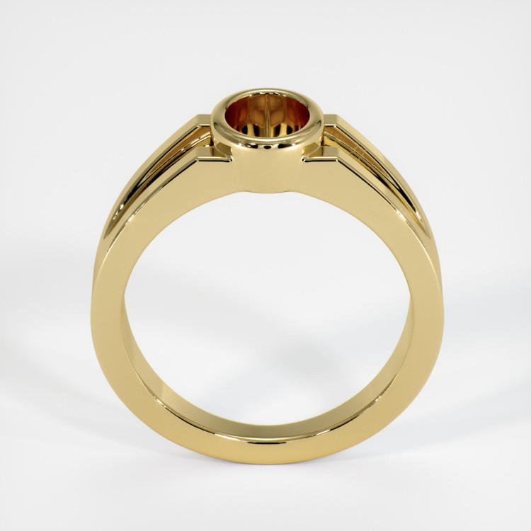 14K Yellow Gold Men's Ring Setting