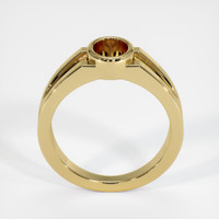 18K Yellow Gold Men's Ring Setting Image