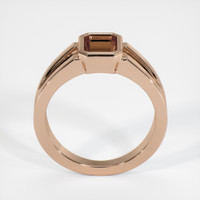 18K Rose Gold Men's Ring Setting Image