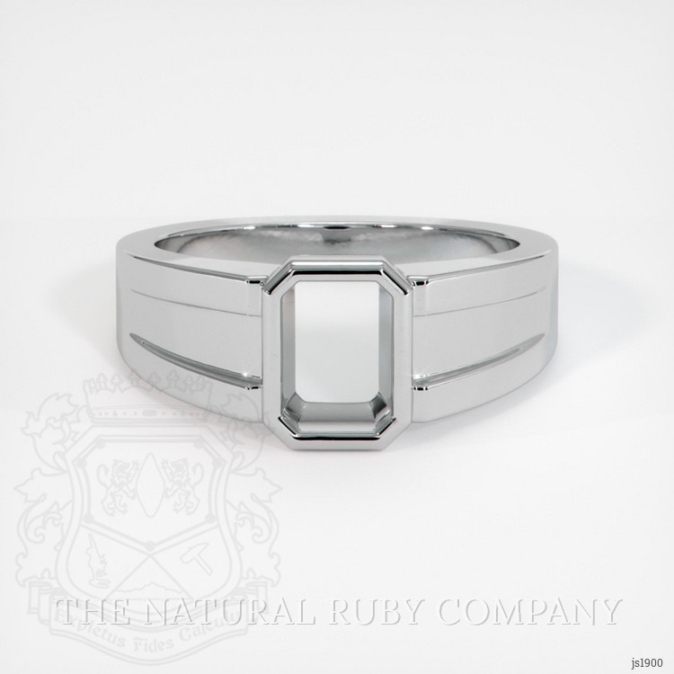Silver Men's Ring Setting