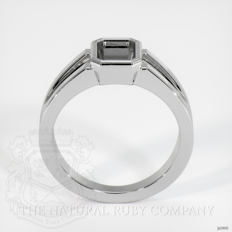 Silver Men's Ring Setting