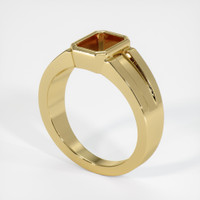 14K Yellow Gold Men's Ring Setting Video