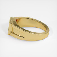 14K Yellow Gold Men's Ring Setting Image