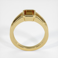 18K Yellow Gold Men's Ring Setting Image
