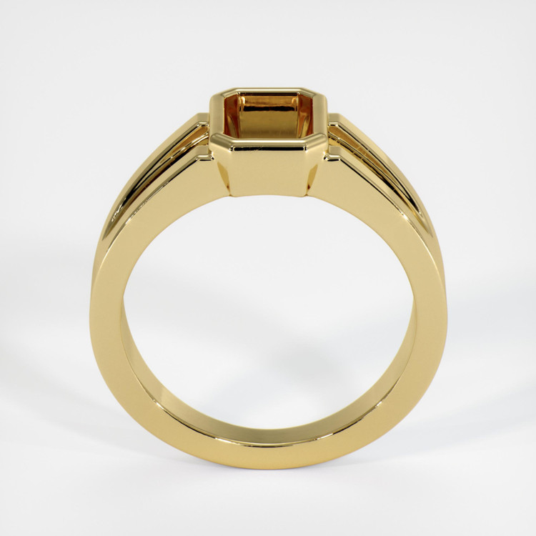 18K Yellow Gold Men's Ring Setting