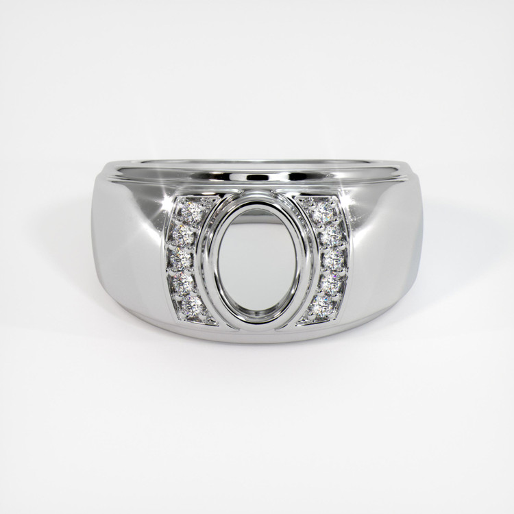 Platinum 950 Men's Ring Setting