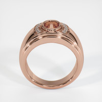 14K Rose Gold Men's Ring Setting Image