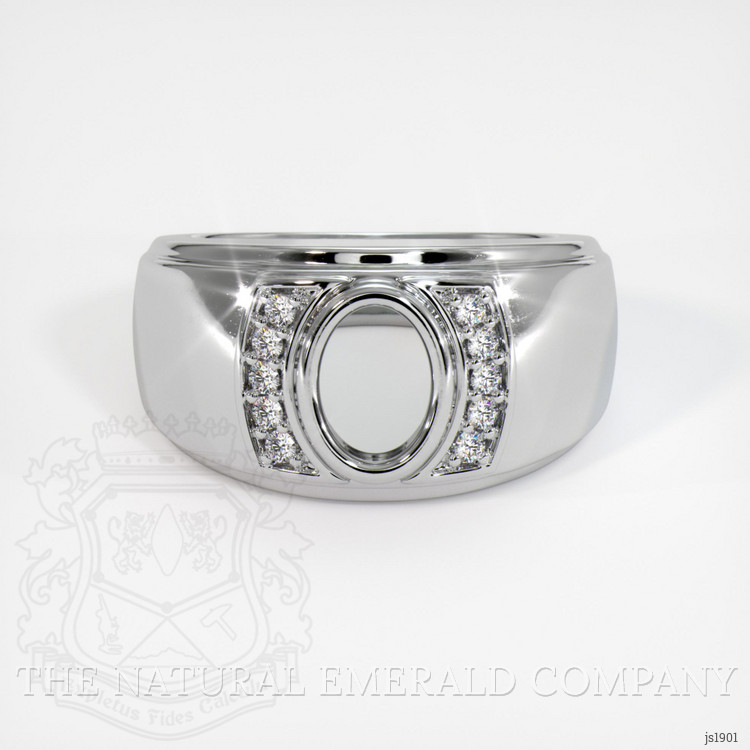 Silver Men's Ring Setting