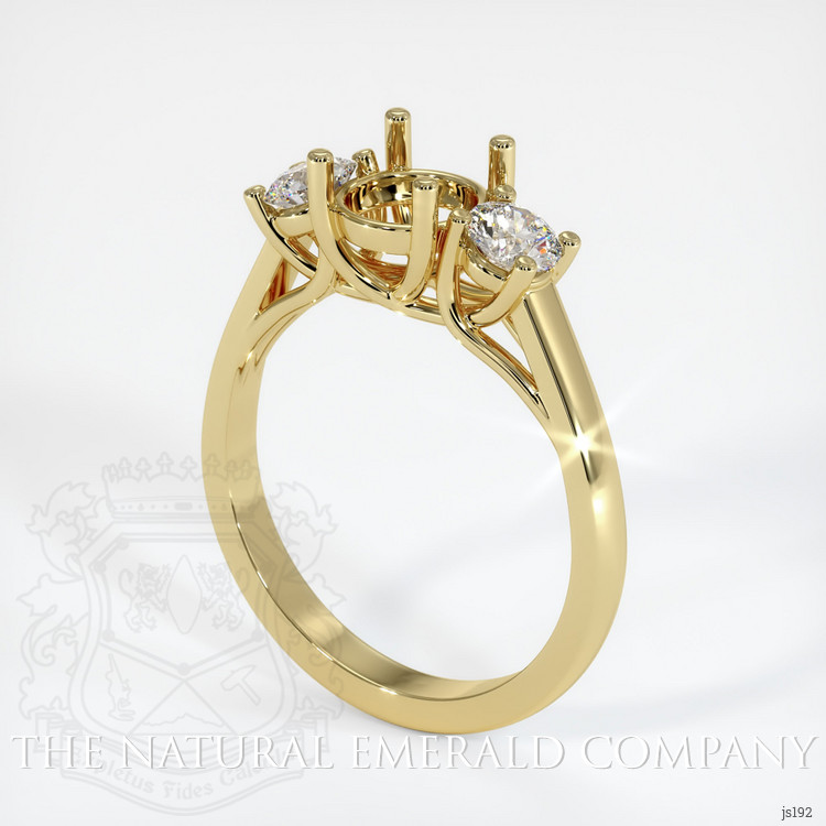  Emerald Ring 1.23 Ct., 18K Yellow Gold
