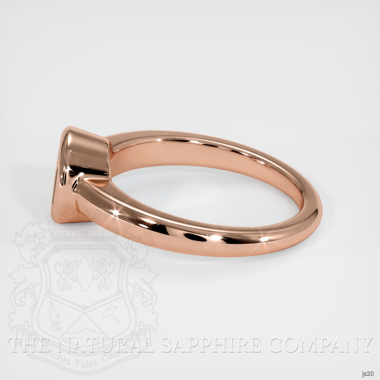 14K Rose Gold Men's Ring Setting