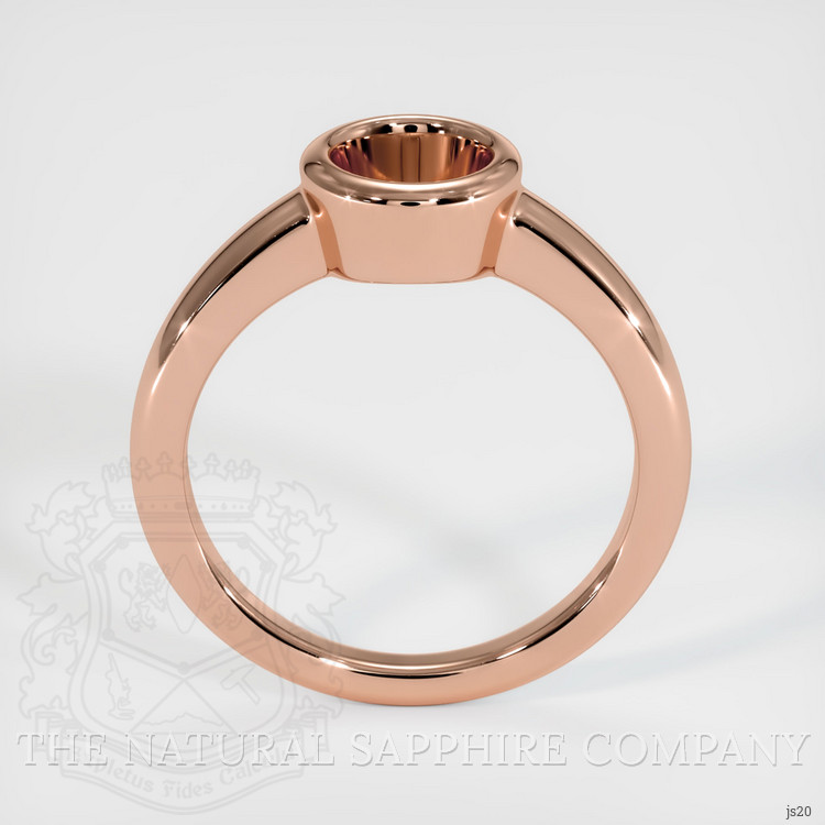 14K Rose Gold Men's Ring Setting