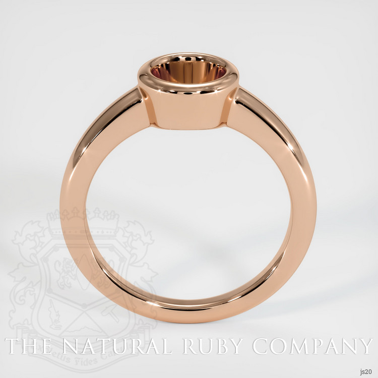 18K Rose Gold Men's Ring Setting