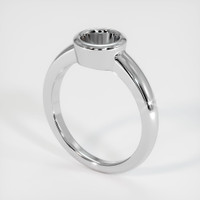 10K White Gold Men's Ring Setting Video