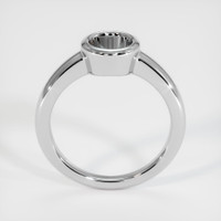 14K White Gold Men's Ring Setting Image