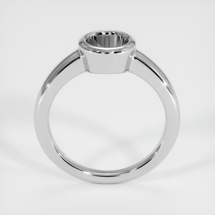 14K White Gold Men's Ring Setting