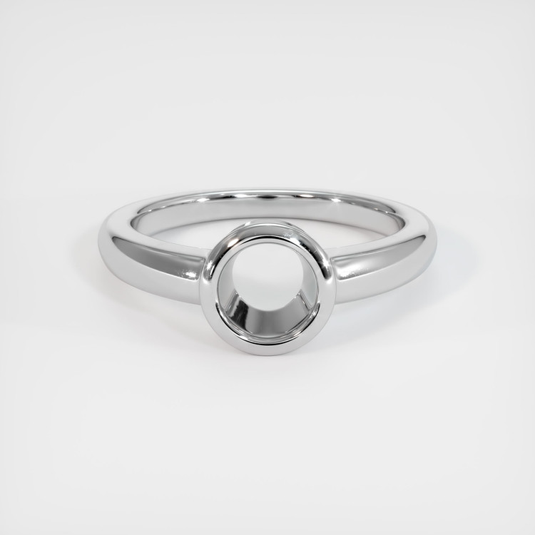 18K White Gold Men's Ring Setting