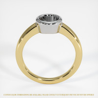 18K White & Yellow Men's Ring Setting Image
