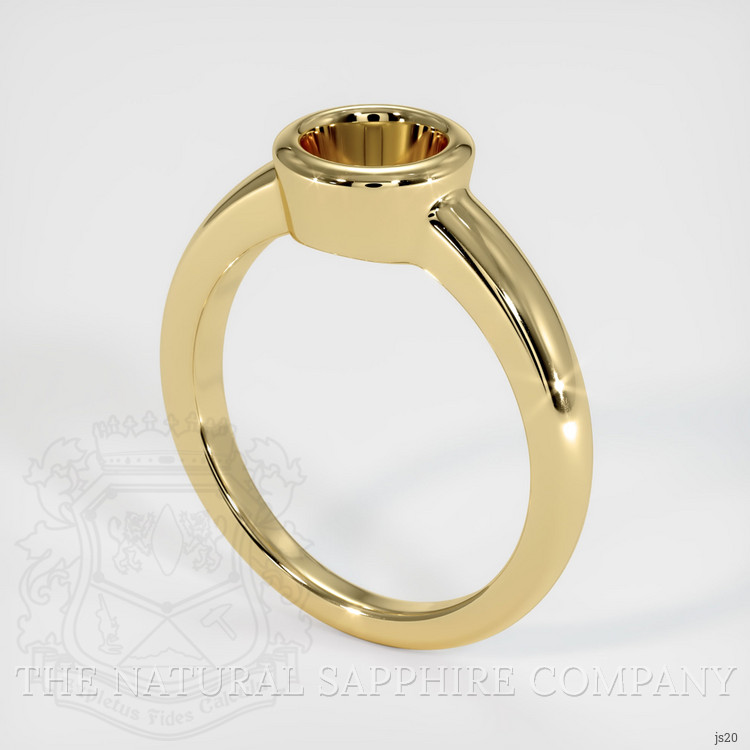 10K Yellow Gold Men's Ring Setting