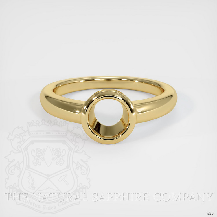 10K Yellow Gold Men's Ring Setting