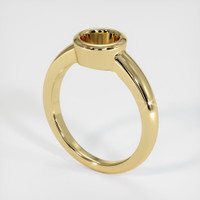 14K Yellow Gold Men's Ring Setting Video