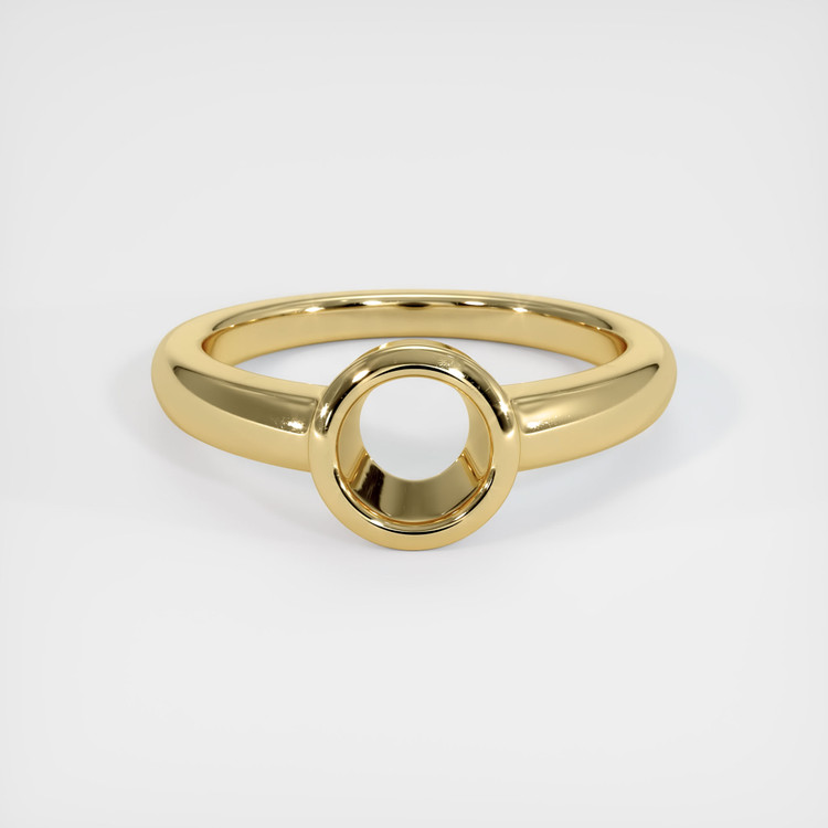 14K Yellow Gold Men's Ring Setting