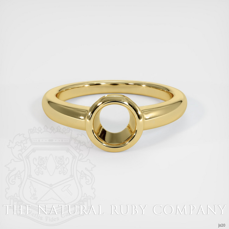 18K Yellow Gold Men's Ring Setting
