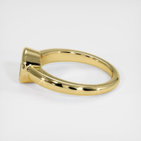 18K Yellow Gold Men's Ring Setting Image