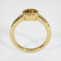 18K Yellow Gold Men's Ring Setting Image