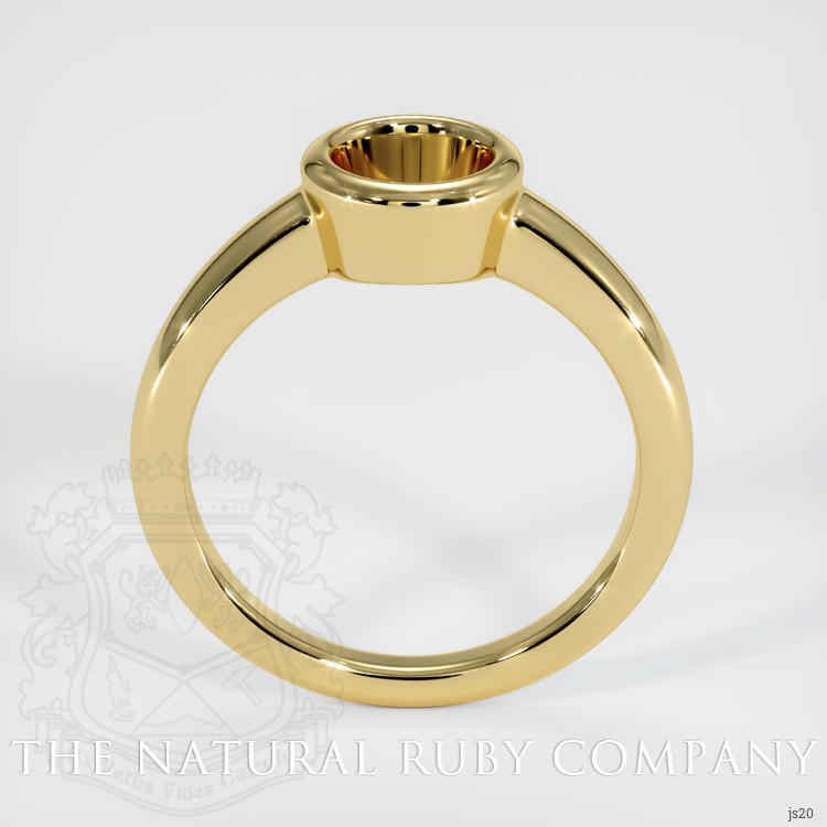18K Yellow Gold Men's Ring Setting