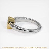 14K Yellow & White Men's Ring Setting Image