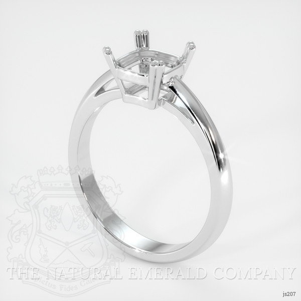Platinum 950 Vedic Ring Setting #JS207PT | The Natural Emerald Company