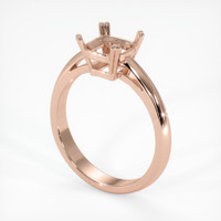 14K Rose Gold Vedic Ring Setting Video