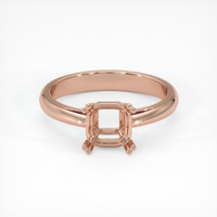 14K Rose Gold Vedic Ring Setting Image