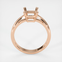 14K Rose Gold Vedic Ring Setting Image