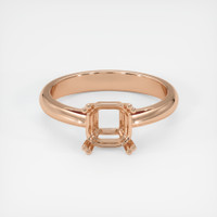 18K Rose Gold Vedic Ring Setting Image