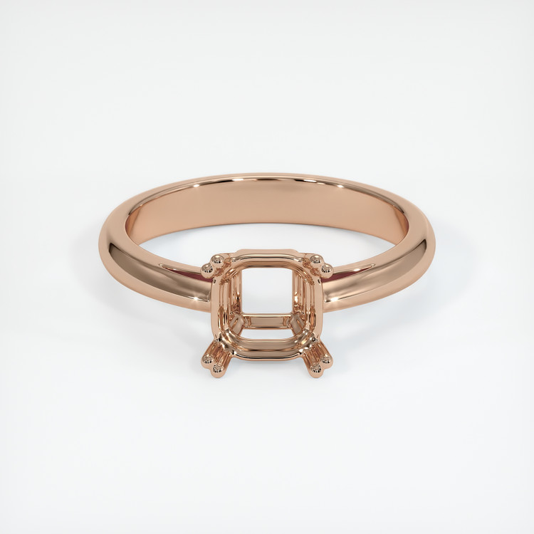 18K Rose Gold Vedic Ring Setting