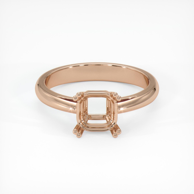 18K Rose Gold Vedic Ring Setting