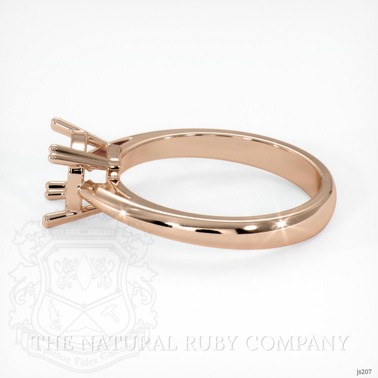 18K Rose Gold Vedic Ring Setting