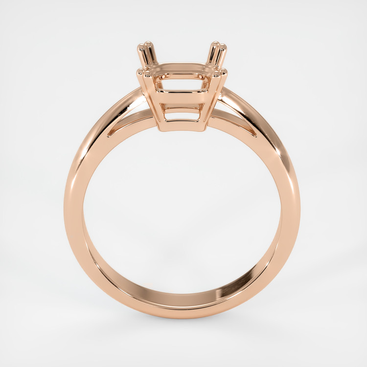 18K Rose Gold Vedic Ring Setting