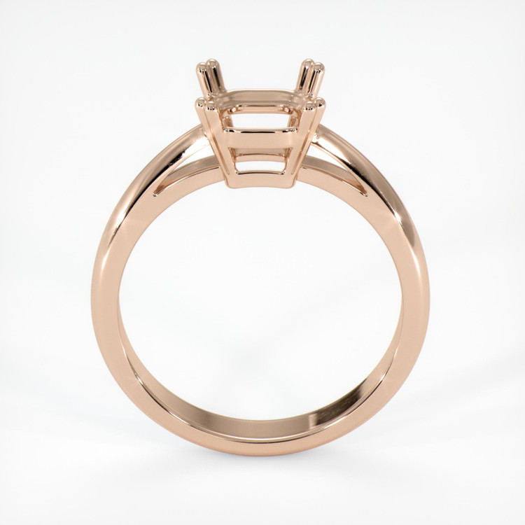 18K Rose Gold Vedic Ring Setting