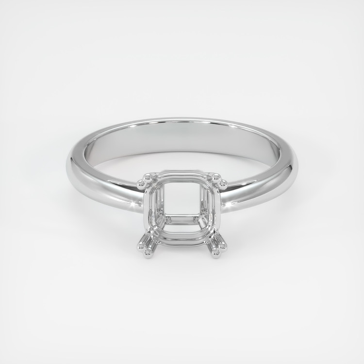 10K White Gold Vedic Ring Setting