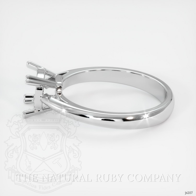 10K White Gold Vedic Ring Setting