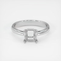 14K White Gold Vedic Ring Setting Image