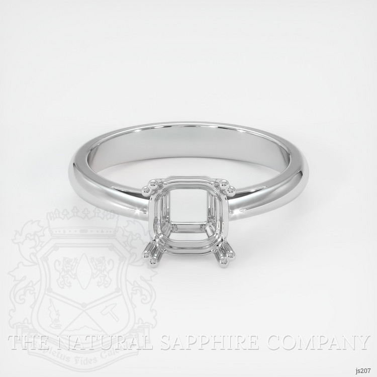 14K White Gold Vedic Ring Setting