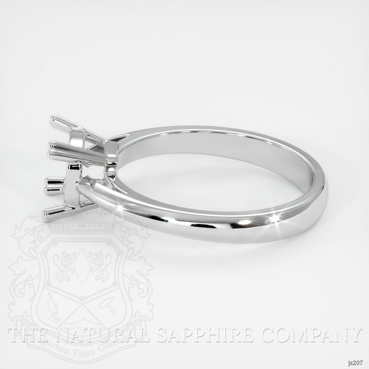 14K White Gold Vedic Ring Setting