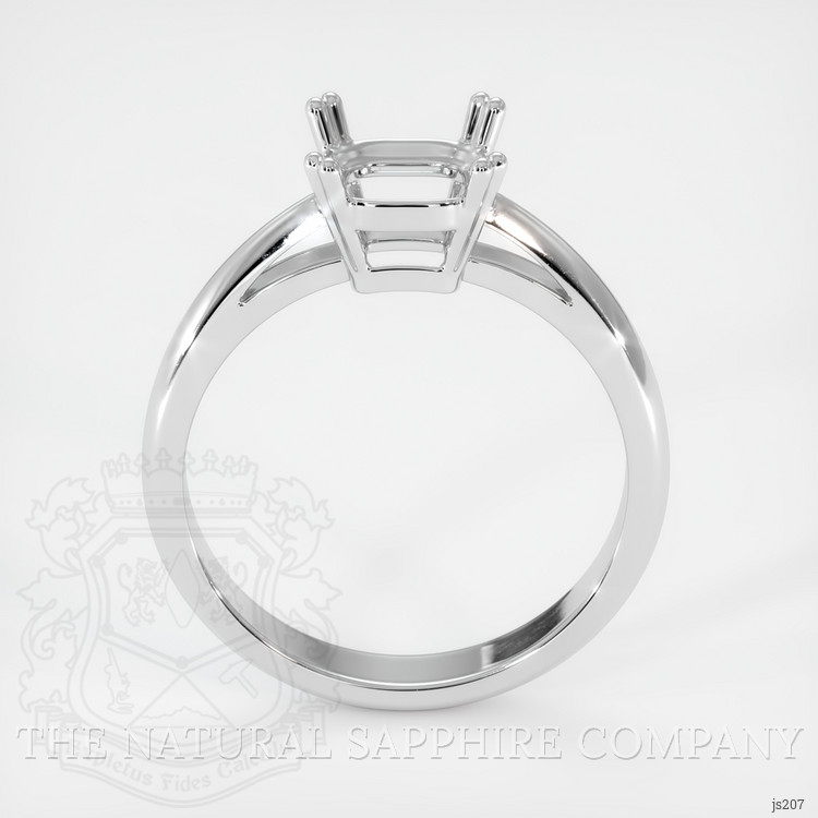 14K White Gold Vedic Ring Setting