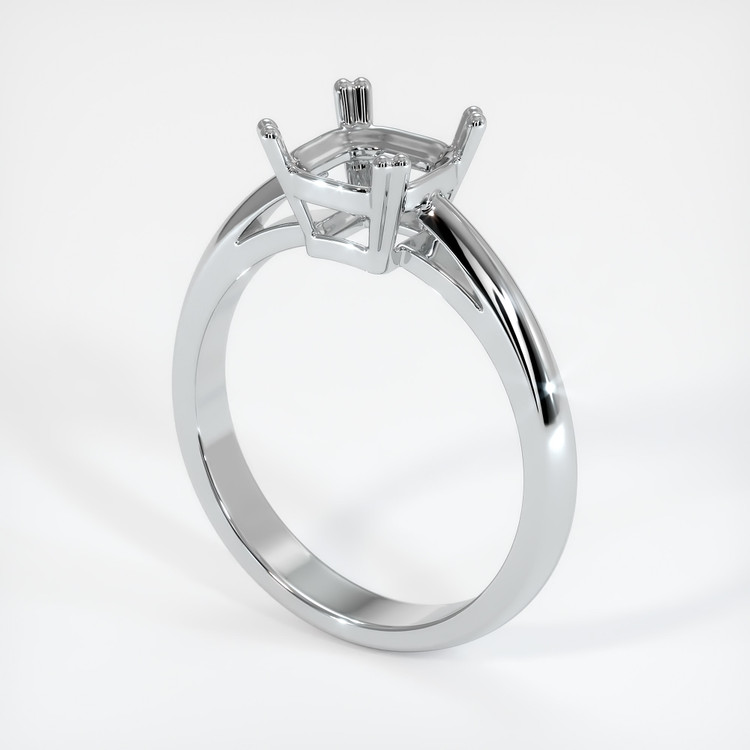 18K White Gold Vedic Ring Setting