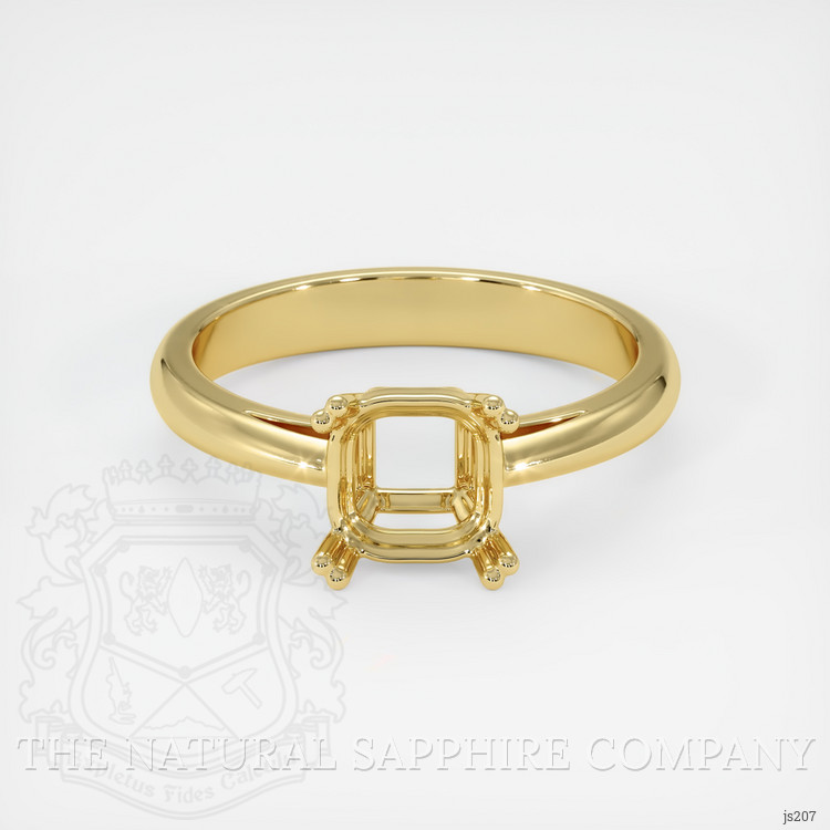 10K Yellow Gold Vedic Ring Setting